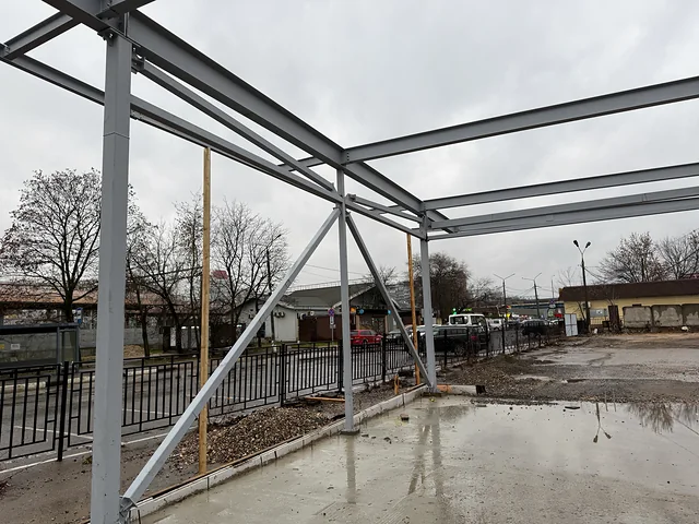 Металлокаркас магазина в Королёве